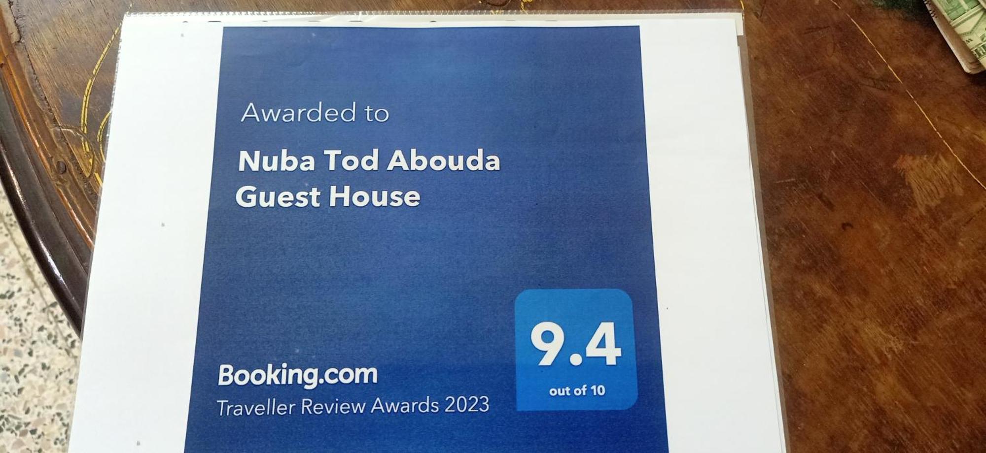 Nuba Tod Abouda Guest House Asuán Exterior foto